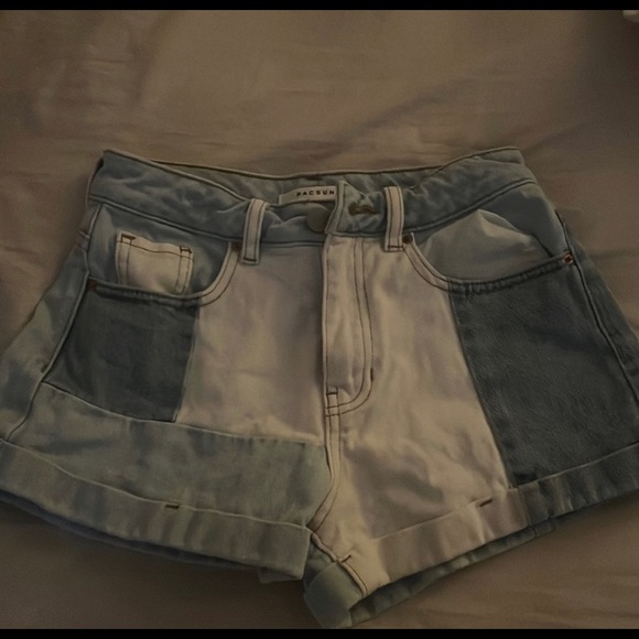 PacSun multi color jean shorts - Picture 4 of 4